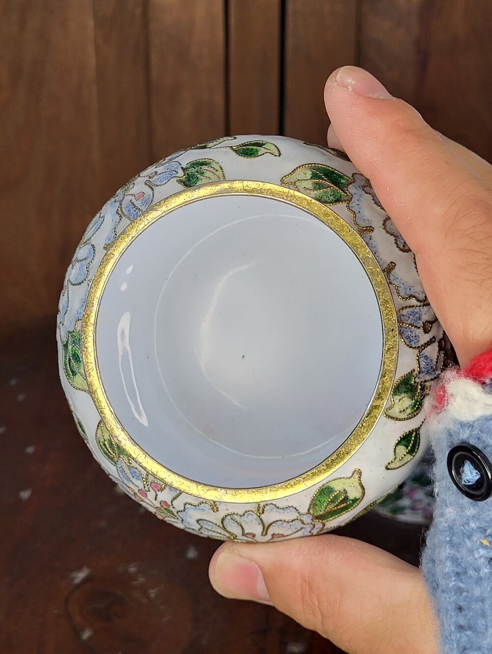 Cloisonné Trinket Dish - Picture 8 of 17